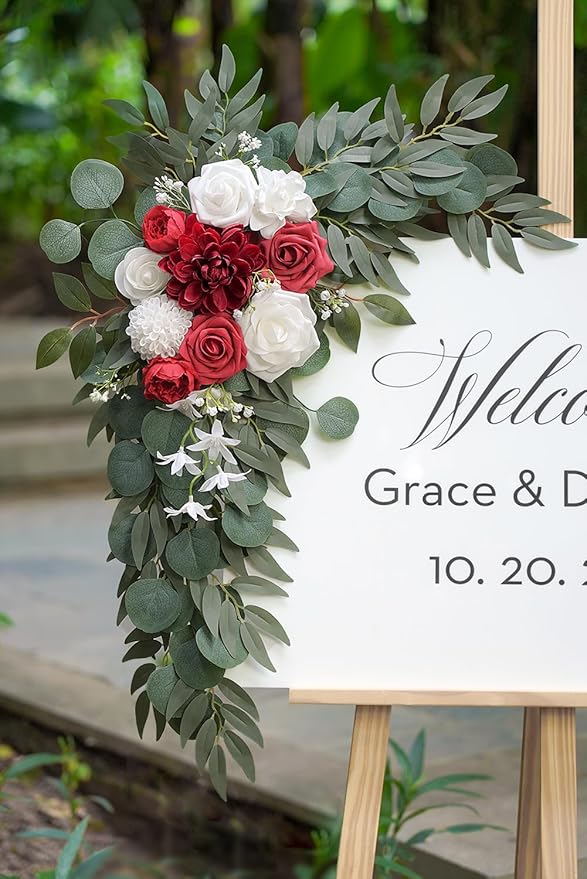 Artificial Flower Swag Set of 2 - Image 4