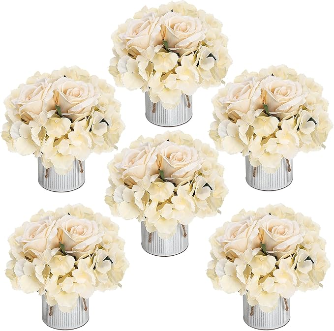 Flower Table Centerpieces by DIYDOFUN