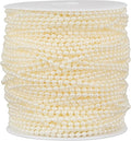 164 Feet Faux Pearl Beads Garland 3mm Craft String Pearls by Unknown