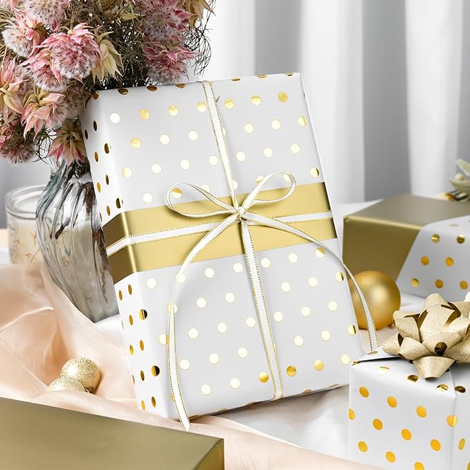 Flyhill Reversible Wrapping Paper-Mini Roll, Baby Shower - Image 7