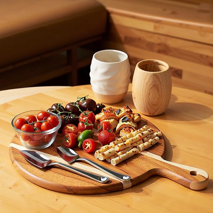 3 PACK Acacia Wood Chopping Boards - Image 7