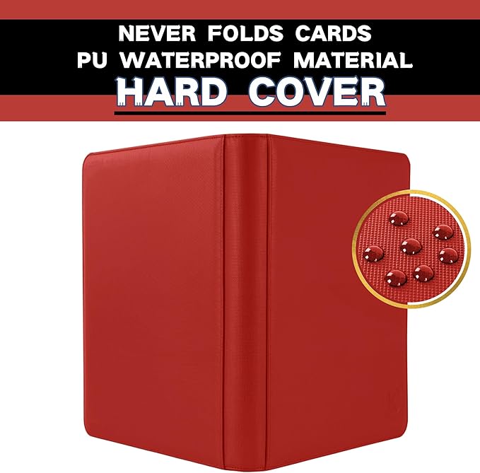 1600+ Pockets Trading Card Binder, 16-Pocket Card Ablum Compatible - Image 3