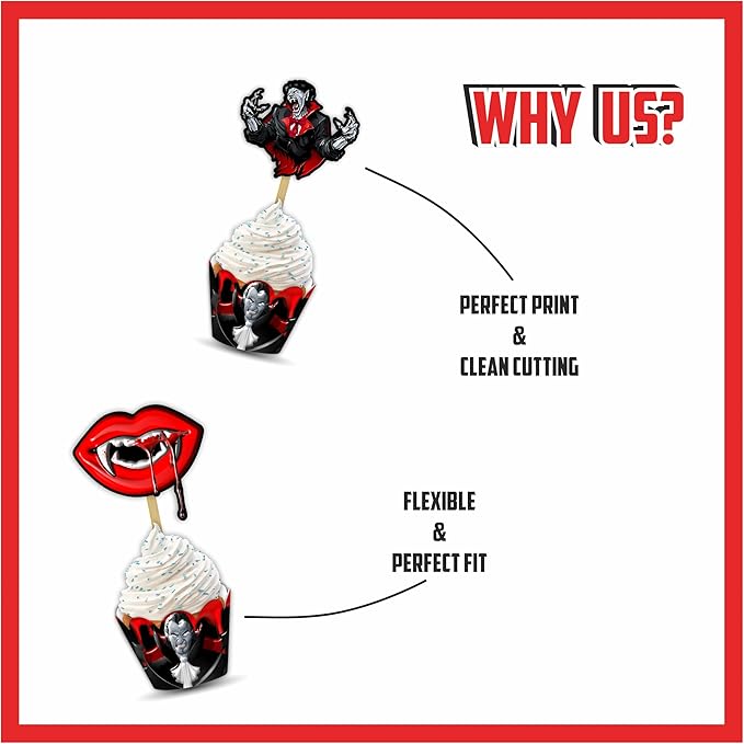 Seyal® Vampre Cupcake Wrapper - Image 6