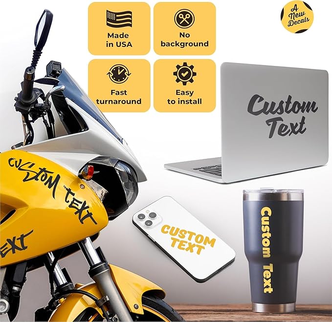 Custom Vinyl Lettering - Image 2