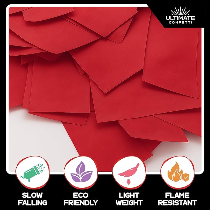 Ultimate Confetti, Live Parties, Concerts and Weddings - 20 lb - Image 2