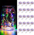 MUMUXI 20 Pack 3.3ft Fairy Lights Battery Operated String Lights, Mini LED by MUMUXI