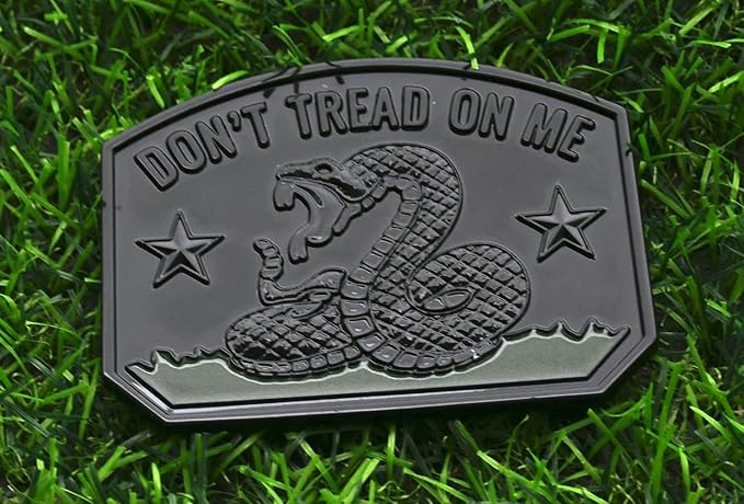 1x Gadsden Flag Rattlesnake Car Emblem 3D Decal Sticker - Image 6