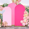 SoarDream Wedding Arch Cover Double-Sided Spandex Fitted Wedding Arch Stand by SoarDream