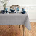 Solino Home Soft Grey Linen Tablecloth 60 x 108 Inch by SolinoHome