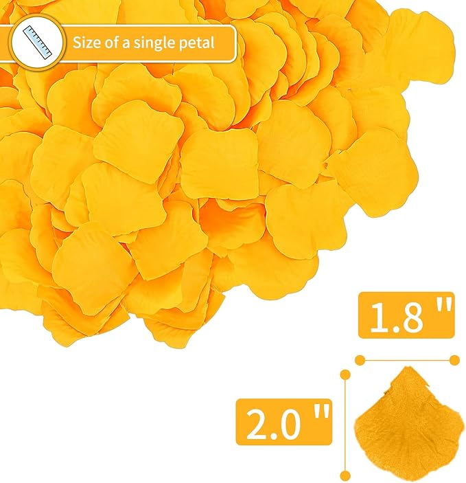 2200 Pcs Artificial Fake Rose Petals, Flower Petals - Image 3