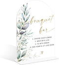 Acrylic Wedding Signs, Wedding Reception Signage, Bridal Shower Table Decor by Unknown