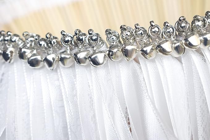 Kingsnow 100 Pieces Lace Wedding Ribbon Wands - Image 3