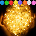Aogist 200pcs Warm White Balloon Light, Long Standby Time Waterproof Mini Ball by Aogist