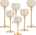 Crystal Candle Holders Set of 16 by Unknown