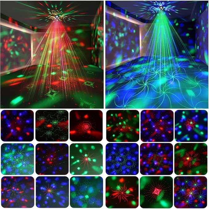 Disco Ball Lights for Parties, Party Dj Lights 3 Magic Ball Sound Activated - Image 3