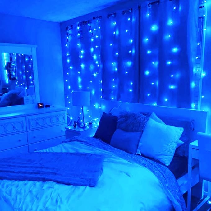 JMEXSUSS 300LED Christmas Curtain Lights - Image 7