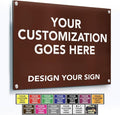 SPEEDYOOKS Custom Outdoor Metal Sign, Personalized Aluminum, Customized Safety by SpeedyOrders