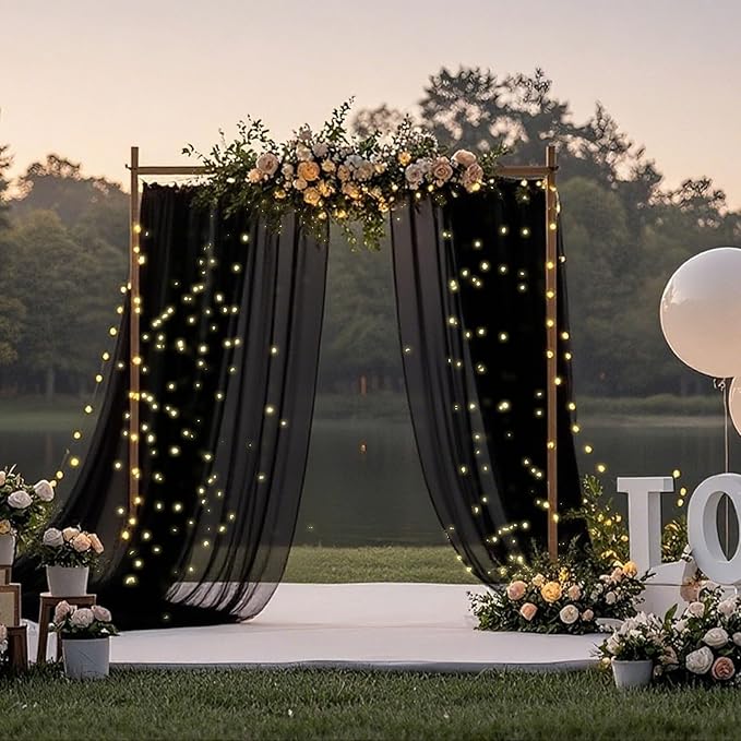 10×10ft Tulle Backdrop Curtains - Image 7