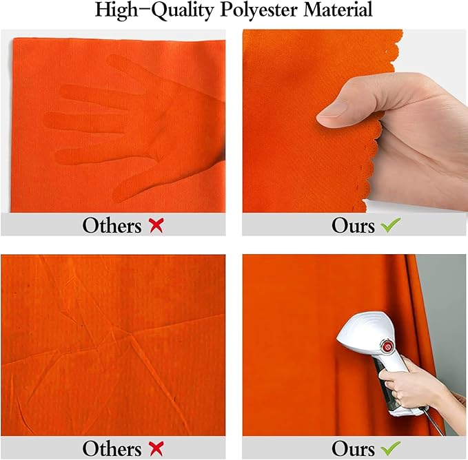 10x20FT Large Orange Screen Backdrop - Image 6