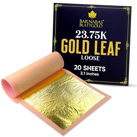 Barnabas Blattgold Edible Gold Leaf 24K by BARNABASBLATTGOLD