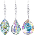 YU FENG 3PCS Crystal Suncatcher Pendant by YUFENG