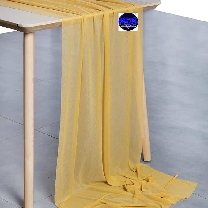 MDS Halloween Chiffon Table Runner - Image 2