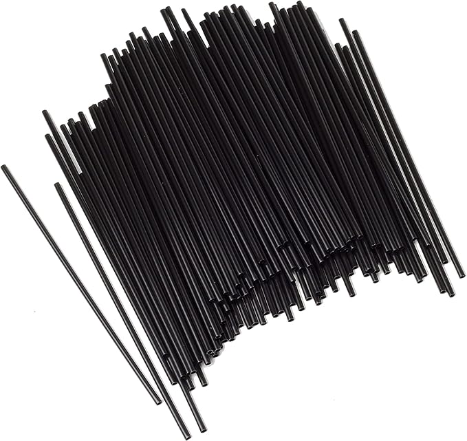 Black Mini Drink Stirrers - Image 5