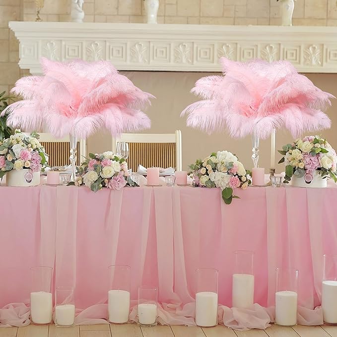 80 Pcs Large Natural Ostrich Feathers Plumes 14-16 Inch Bulk - Image 5