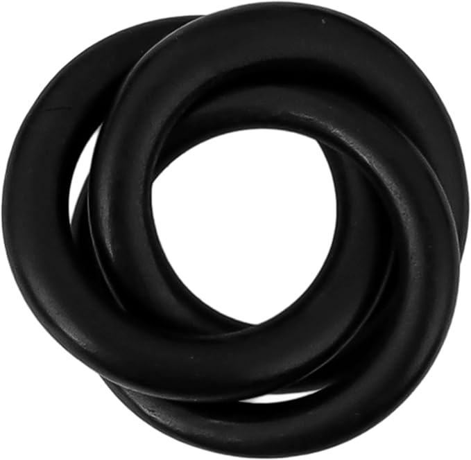 Three Ring Wooden Napkin Rings Set of 12 - Image 9