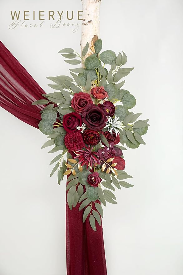 Artificial Wedding Arch Flowers Kit - Image 4