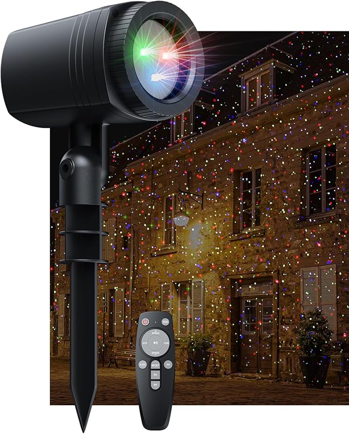 Christmas Laser Lights Outdoor, RGB Light Projector - Image 7