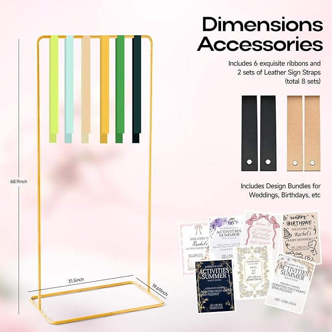 Wedding Sign Stand - Image 6