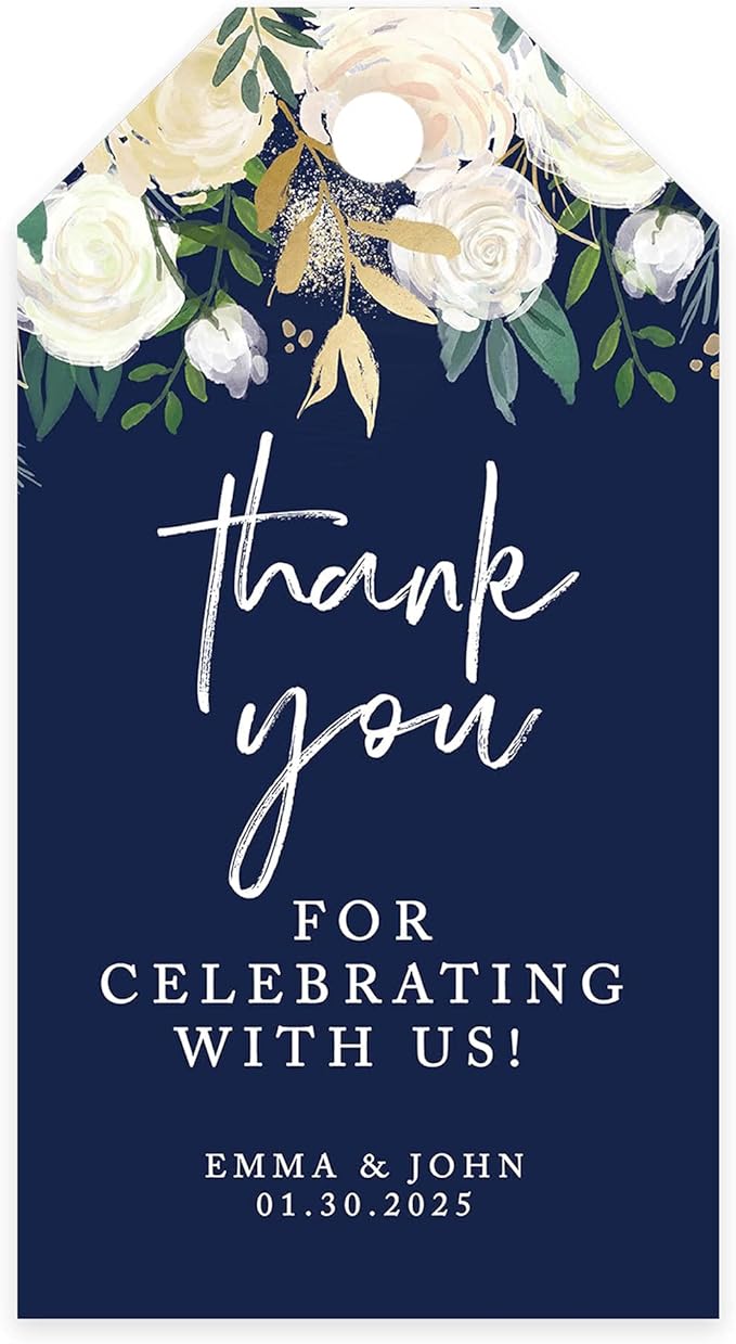 Andaz Press 100-Pack Personalized Thank You by AndazPress