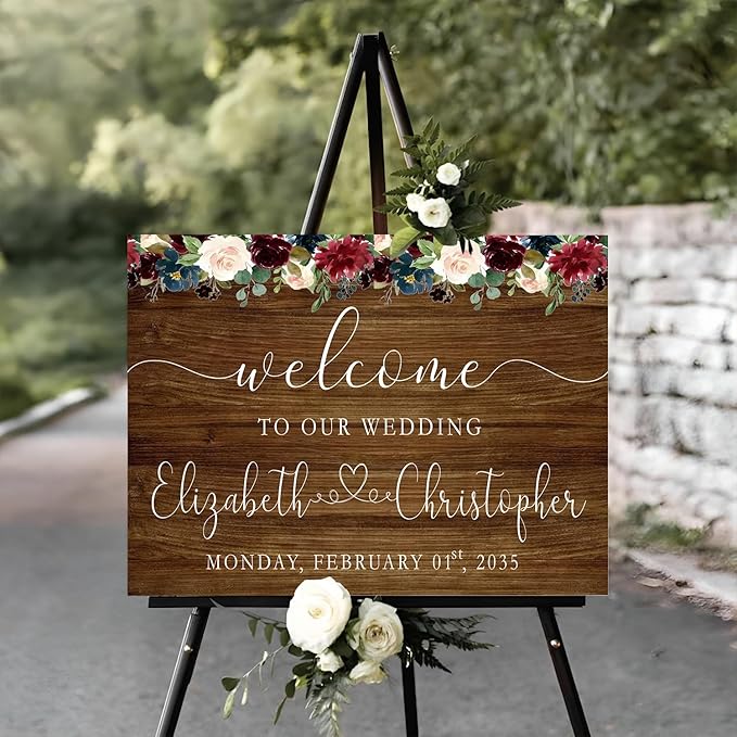 Welcome Sign With Stand by Jewelry