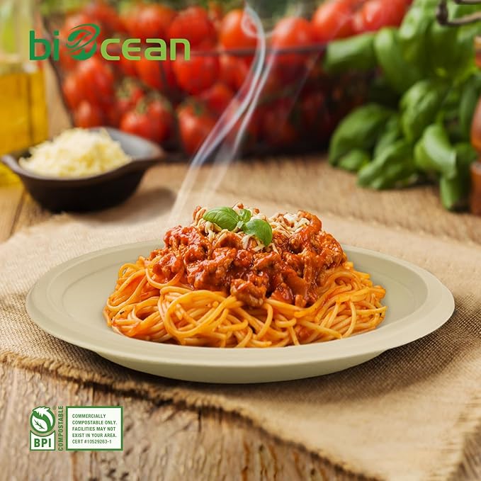 9 Inch Compostable Plates - Image 5