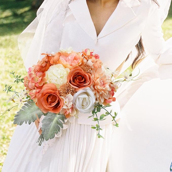 Artificial Flowers Combo for DIY Wedding Bouquets Combo Centerpieces - Image 2