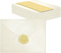 50 PCS Pearl Ivory A7 Envelopes by Rinrda