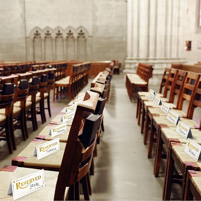 300 Pcs Paper Table Reserved Sign - Image 7