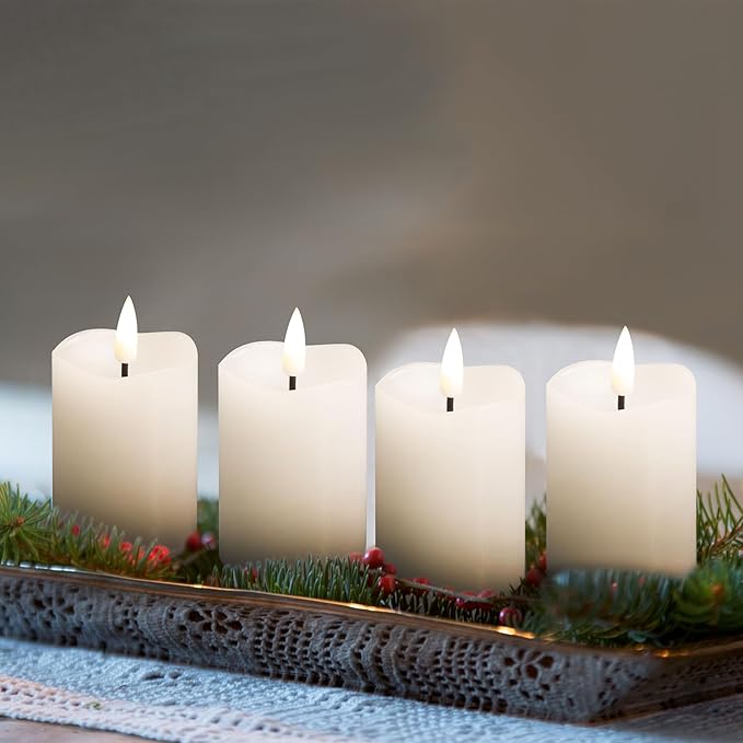 Eywamage White Flameless Votive Candles - Image 7