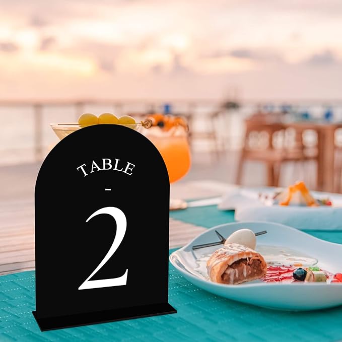 JOYIT Arch Wedding Table Numbers 1-50 - Image 5
