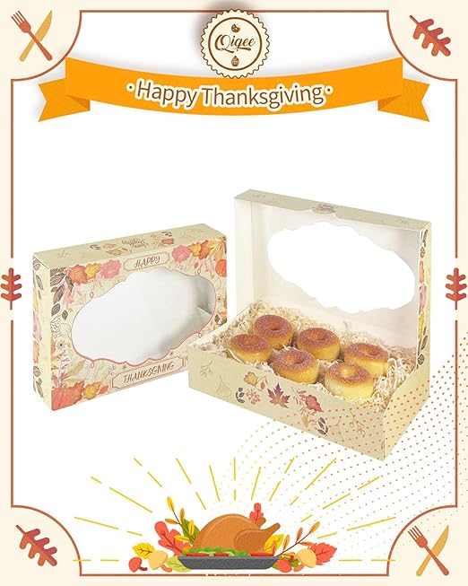 qiqee Thanksgiving Cookie Box - Image 5