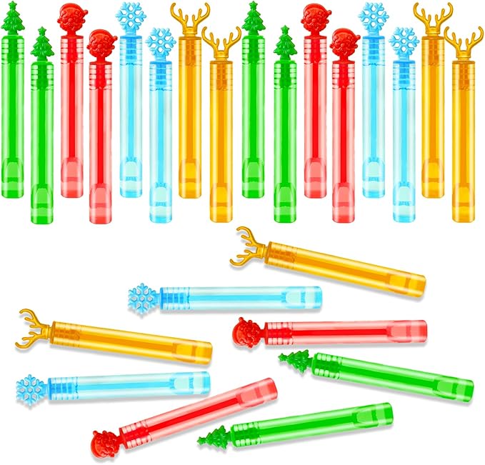 Bulk Christmas Giveaways for Kids 200 Pack, Party Favors Supplies Goody Bags by Kannove