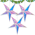 Star Ornaments Iridescent Christmas Ornaments Colorful Star Ornament by EasyJoy