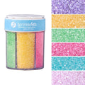 Sweets Indeed Sprinkles 6 Cell Edible Sprinkle Mix Jimmies Perfect by SweetsIndeed