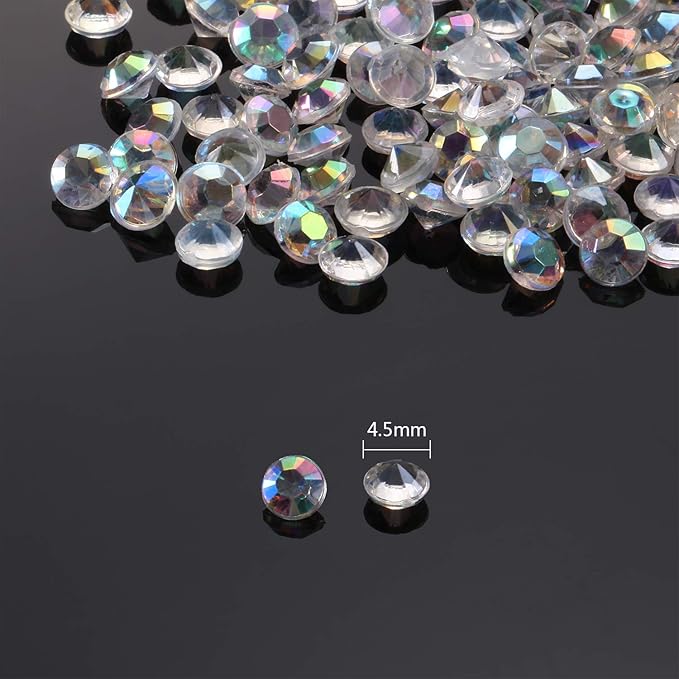 10000 Clear Wedding Table Scatter Crystals Acrylic Diamonds Rhinestones - Image 2
