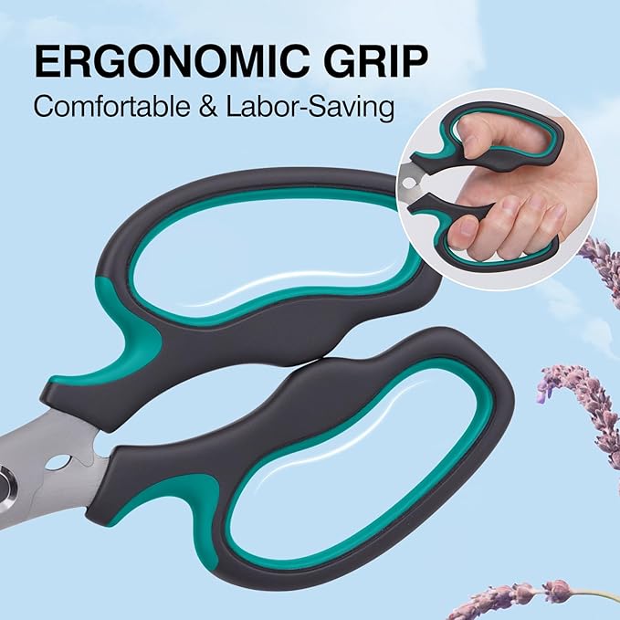 Garden Scissors Floral Shears, Professional Floral Scissors - Image 4