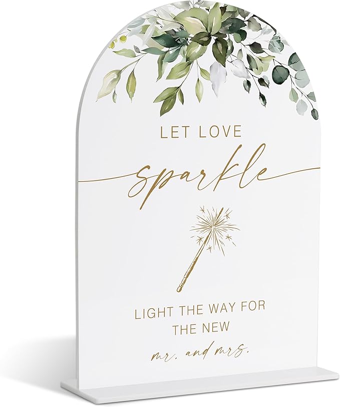 Let Love Glow Sign, Wedding Glow Sticks by TCJIU