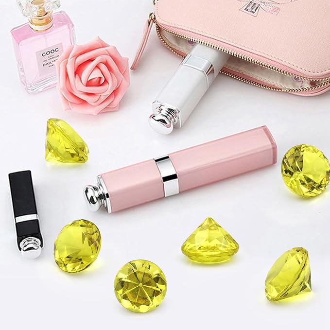 100 PCS Acrylic Diamond Gems, Arts & Crafts, Birthday Decorations - Image 5