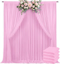 20x10ft Backdrop Curtains for Parties, 4 Panels 5x10ft Curtains Photography by JKLUMI
