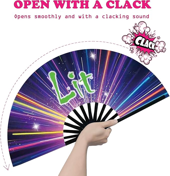 Boots on The Ground Fan, Large Folding Hand Fan - Image 3